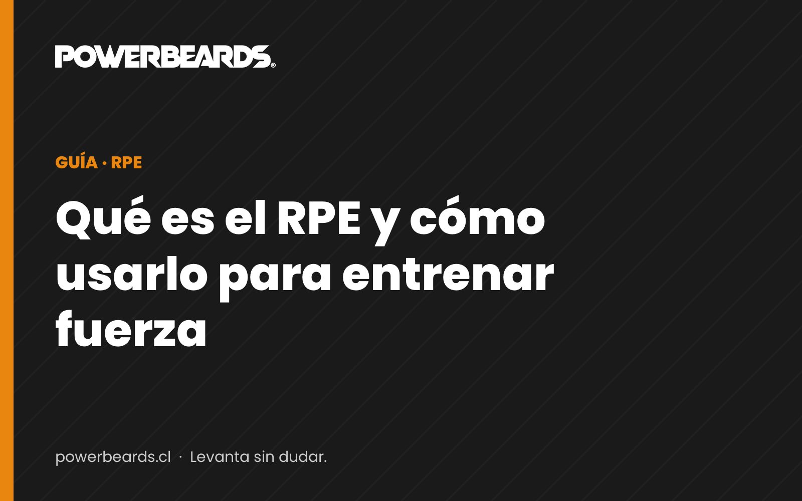 Qué es el RPE y cómo usarlo para entrenar fuerza (sin adivinar)